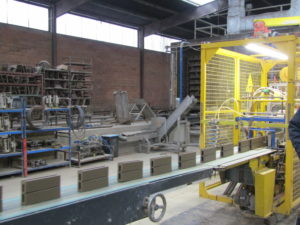 machine fabrication de briques